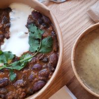Chini sin carne, mushroom soup at SOA RESTAURANT BOULOGNE in Boulogne-billancourt