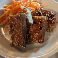 Chickpea Miso Eggplant at Ba Bar Green in Seattle