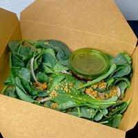 baby kale + quinoa salad at Ba Bar Green in Seattle