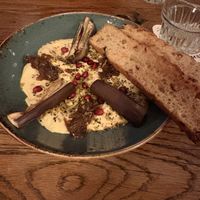 Loaded humus  at Vrijdag in Amsterdam