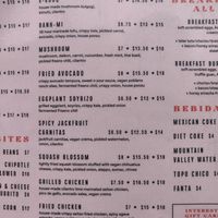 Latest menu. Yummy!! at Tacos Tu Madre - Westwood in Los Angeles