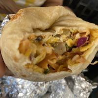 V- spicy jackfruit burrito  at Tacos Tu Madre - Westwood in Los Angeles