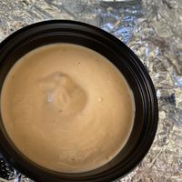 Vegan creamy sauce  at Tacos Tu Madre - Westwood in Los Angeles