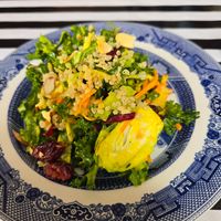 Kale salad at Columbia Kate's Teahouse in Columbia