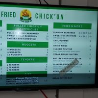  at Vegan Fried Chick'un in East Vancouver