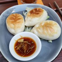 Fried Baozi at China Restaurant Yung in Frankfurt