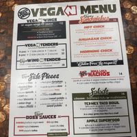 Vegan Menu  at Boss Chick N Beer in Seven Hills