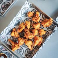 Cauliflower wings at Boss Chick N Beer in Seven Hills