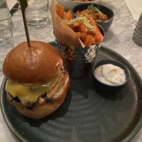 RUBEN burger   at Mildreds - Covent Garden in London