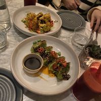 HALDI GOBI & SPINACH GYOZA  at Mildreds - Covent Garden in London