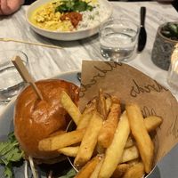 Kimchi burger   at Mildreds - Covent Garden in London