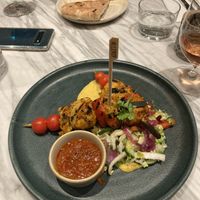 Kebabs  at Mildreds - Covent Garden in London