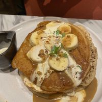 Banana butterscotch ! It was amazing my hubby said   at Mildreds - Covent Garden in London