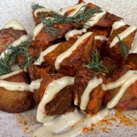 Harissa home fries  at Mildreds - Covent Garden in London