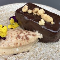 S’nickers fudge cake  at Mildreds - Covent Garden in London