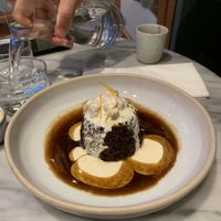 Fantastic ginger sticky toffee dessert   at Mildreds - Covent Garden in London