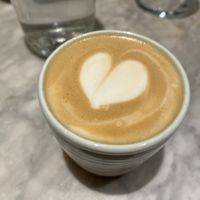 Oat latte  at Mildreds - Covent Garden in London