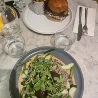 Vegan chicken burger   at Mildreds - Covent Garden in London