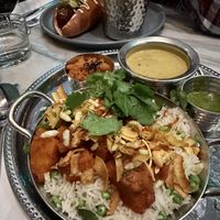 Kiri hodi (wow!) and sausage and sauerkraut bun  at Mildreds - Covent Garden in London