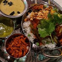 Kiri hodi (Sri Lankan coconut curry) at Mildreds - Covent Garden in London