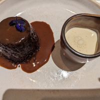 Sticky toffee pudding at Mildreds - Covent Garden in London