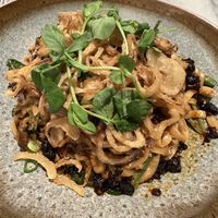 Dan dan noodles  at Mildreds - Covent Garden in London