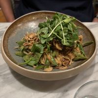 Dan Dan noodles  at Mildreds - Covent Garden in London