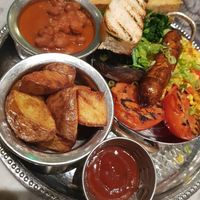 English Breakfast at Mildreds - Covent Garden in London