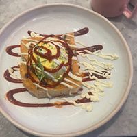 smoky v'egg mayo focaccia  at Mildreds - Covent Garden in London