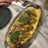 Cauliflower small place  at Mildreds - Covent Garden in London