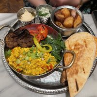 Meze platter  at Mildreds - Covent Garden in London