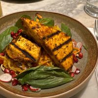 Soba salad with saffron tofu  at Mildreds - Covent Garden in London