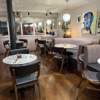 Downstairs interior   at Mildreds - Covent Garden in London