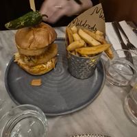 'Chicken' burger at Mildreds - Covent Garden in London