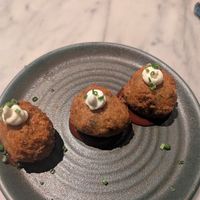 Arancini rossi at Mildreds - Covent Garden in London