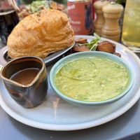 Mushroom pasty  at Mildreds - Covent Garden in London