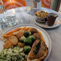 Vegan roast! at Mildreds - Covent Garden in London