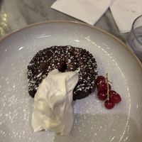 Black forest yule log  at Mildreds - Covent Garden in London