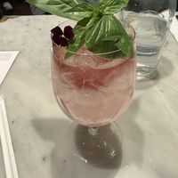 Pink Citrus Spritz (alcohol-free)  at Mildreds - Covent Garden in London