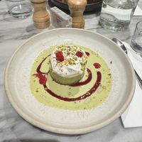 Pistachio cheesecake   at Mildreds - Covent Garden in London