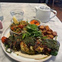 Mushroom shawarma   at Mildreds - Covent Garden in London