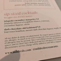  at Mildreds - Covent Garden in London