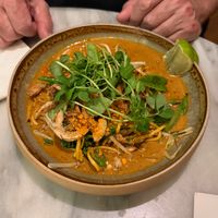 Shiitake Peanut Laksa at Mildreds - Covent Garden in London