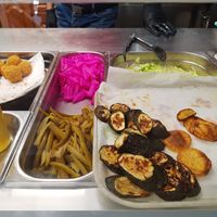 Selection at Mimo Falafel in Bern