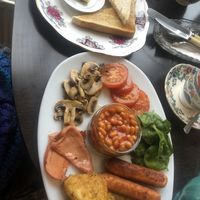 big breakfast  at Bread and Butterflies in West Bridgford