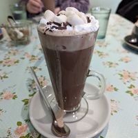 Deluxe hot chocolate at Bread and Butterflies in West Bridgford