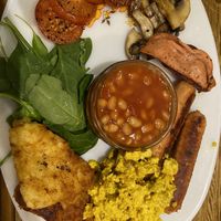 Big Breakfast with added Tofu Scramble   at Bread and Butterflies in West Bridgford