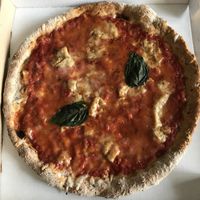 Veganina (Vegan Margherita) + some porcini  at 5 Sapori in Rome