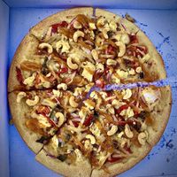 Satay Tofu. The cashews are a bonus.   at Pizza Rebellion in Orange