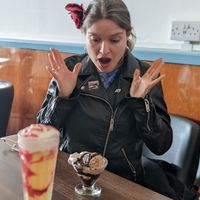 Oh my gosh! Its just what I wanted! at Cadwaladers in Porthcawl